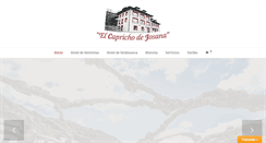 Desktop Screenshot of elcaprichodejosana.com