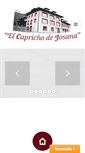 Mobile Screenshot of elcaprichodejosana.com